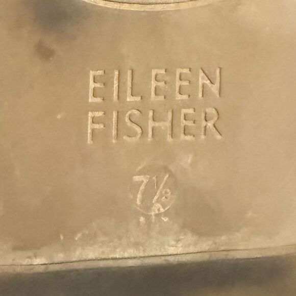 Eileen Fisher Tan Leather Strappy Rato Sandals Size 7.5 - Picture 6 of 7